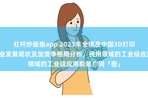 杠杆炒股指app 2023年全球及中国3D打印（增材制造）行业发展现状及加竞争格局分析，民用领域的工业级应用前景广阔「图」