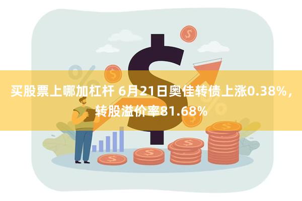 买股票上哪加杠杆 6月21日奥佳转债上涨0.38%，转股溢价率81.68%