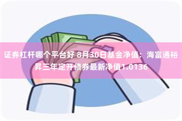 证券杠杆哪个平台好 8月30日基金净值：海富通裕昇三年定开债券最新净值1.0136