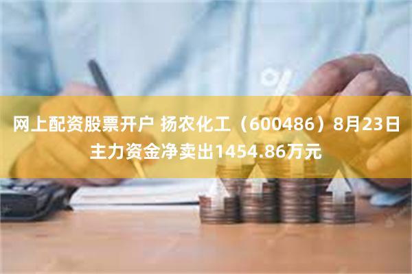 网上配资股票开户 扬农化工（600486）8月23日主力资金净卖出1454.86万元