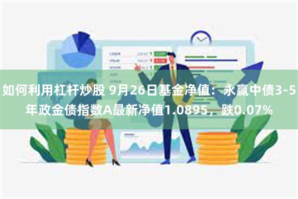 如何利用杠杆炒股 9月26日基金净值：永赢中债3-5年政金债指数A最新净值1.0895，跌0.07%