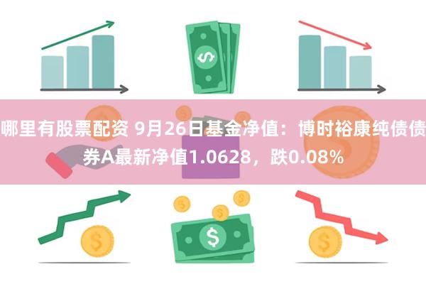 哪里有股票配资 9月26日基金净值：博时裕康纯债债券A最新净值1.0628，跌0.08%