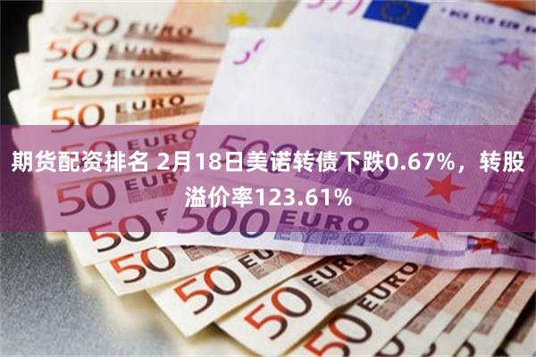 期货配资排名 2月18日美诺转债下跌0.67%，转股溢价率123.61%